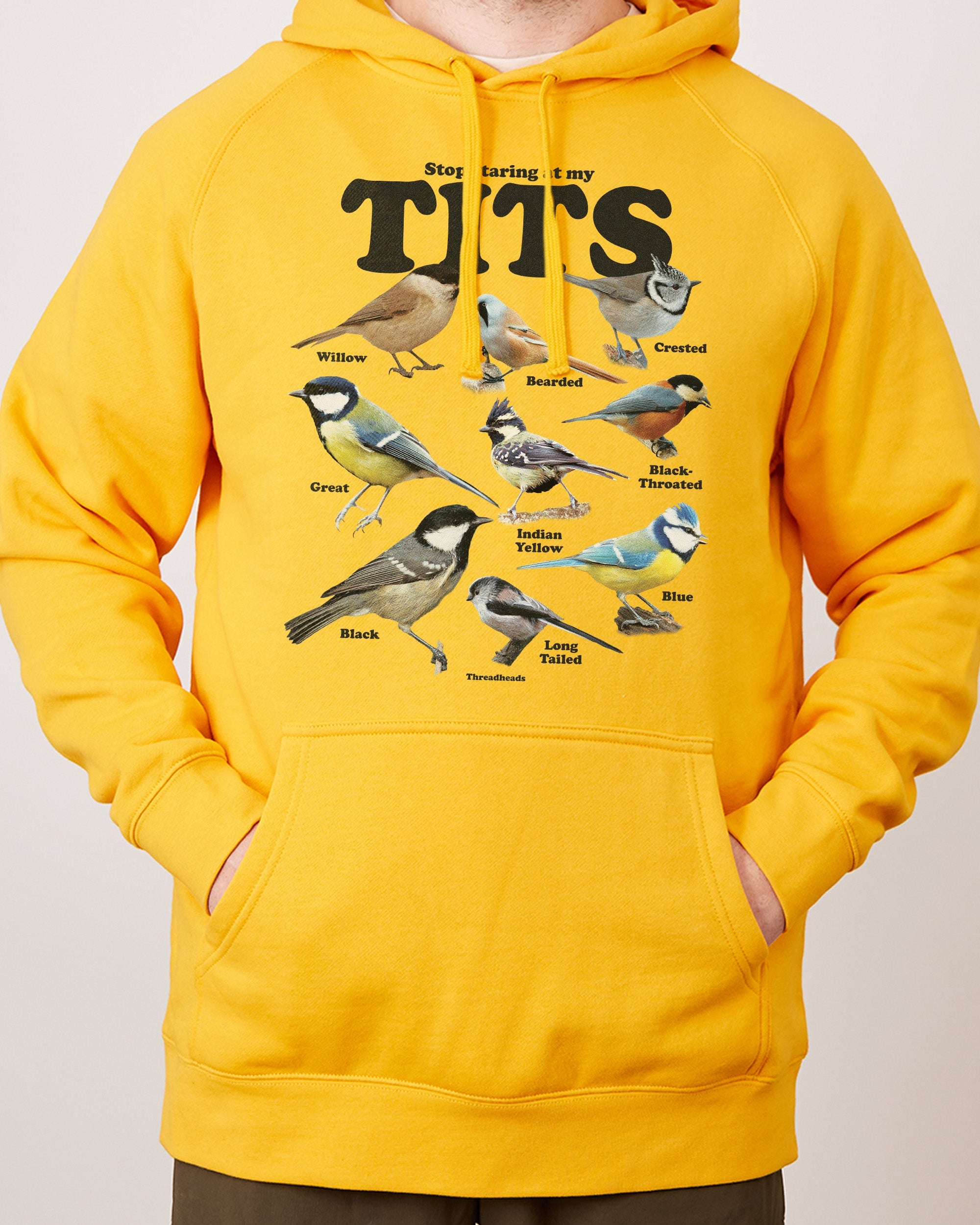 Stop Staring At My Tits Hoodie Australia Online Yellow