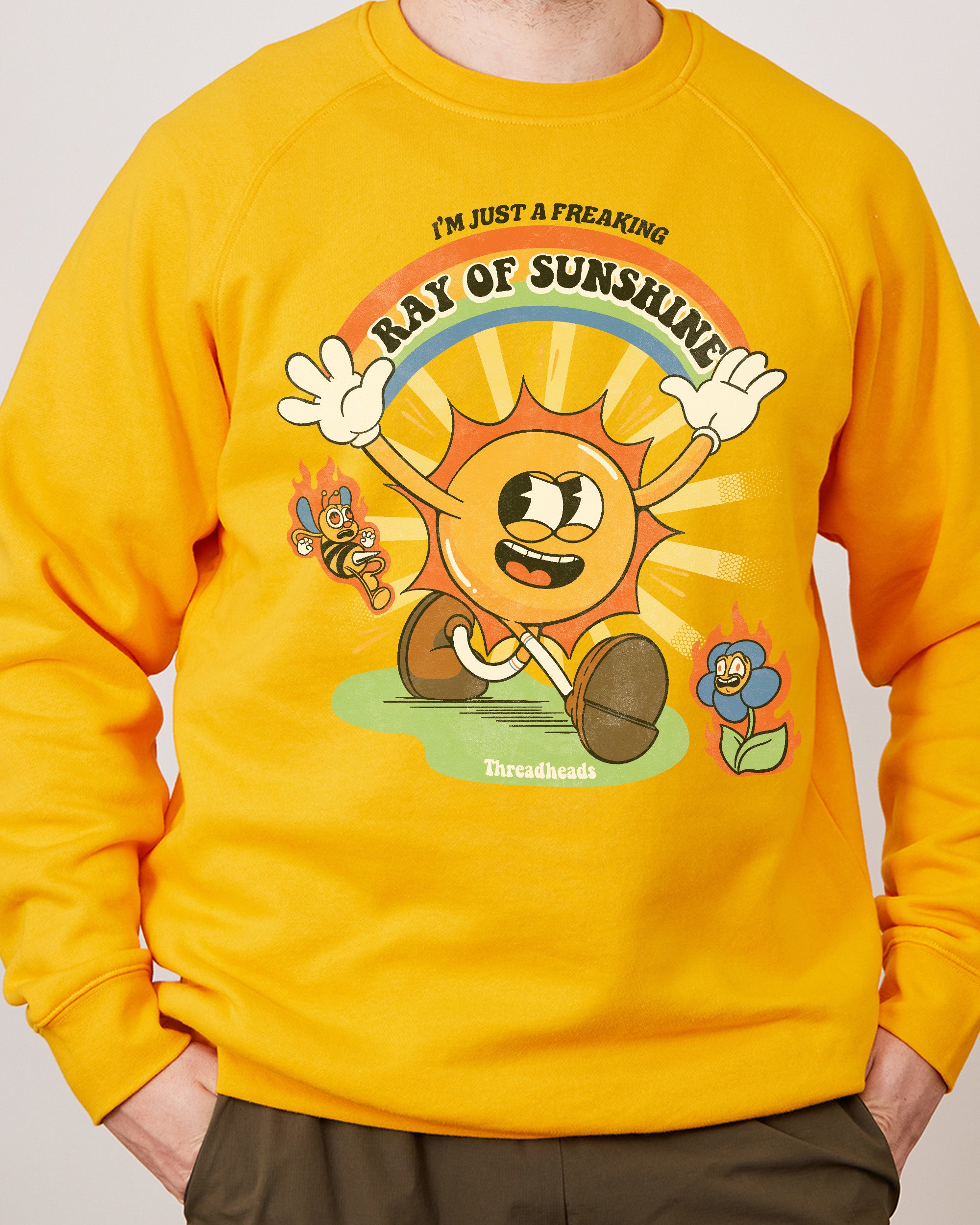 I'm Just a Freaking Ray Of Sunshine Jumper