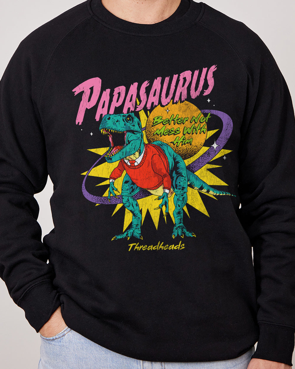 Papasaurus  Jumper Europe Online #colour_black