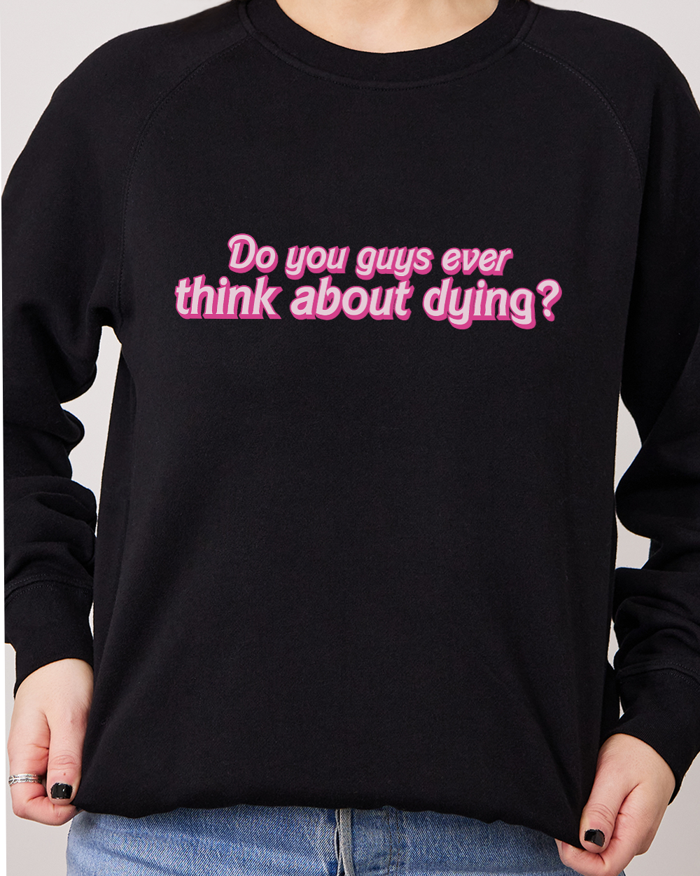 Ever Think About Dying? Jumper Europe Online #colour_black