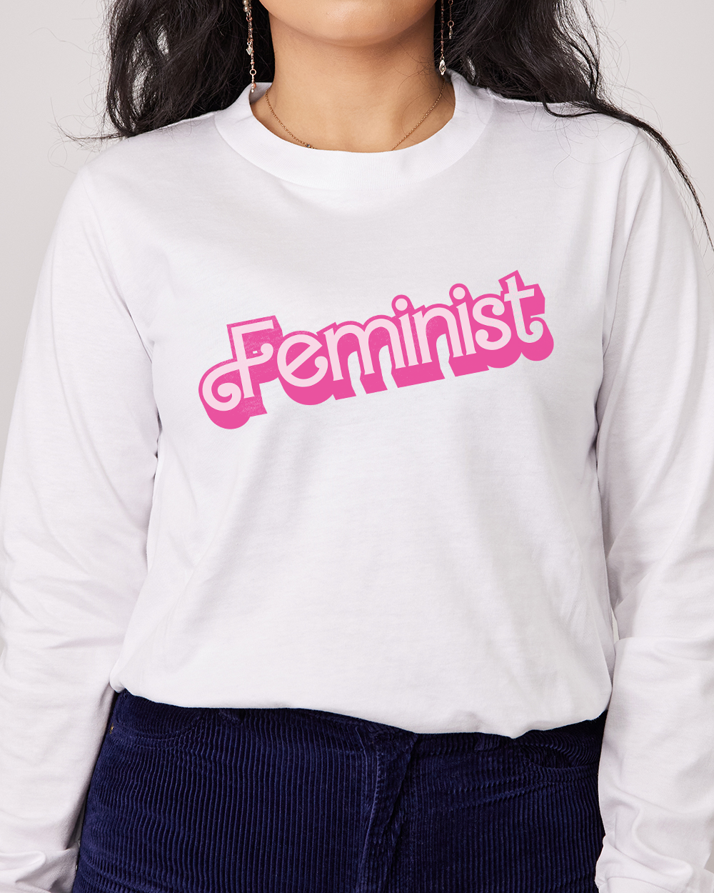 Feminist Long Sleeve Europe Online #colour_white