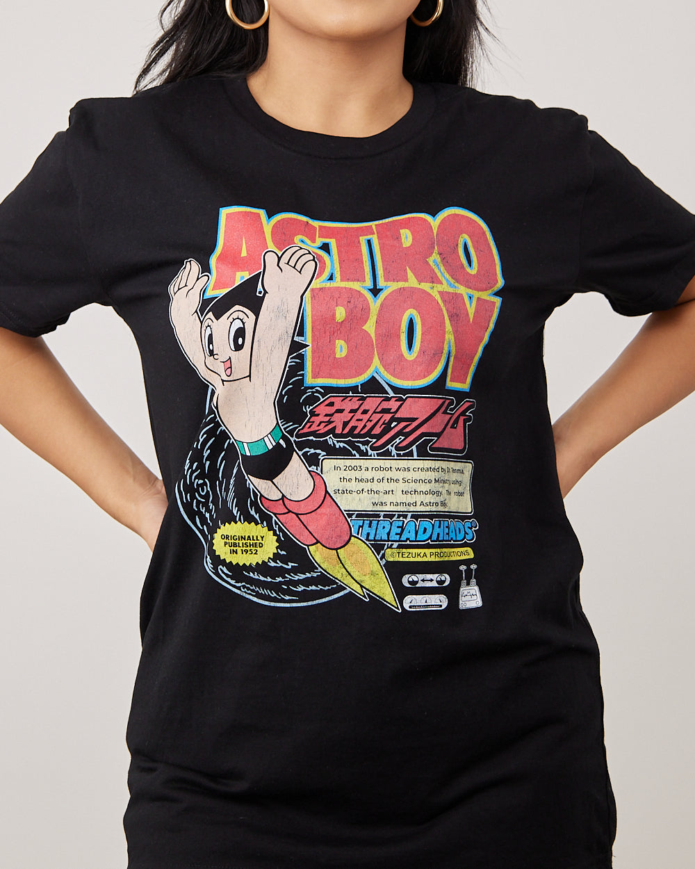 Astro Boy Vintage T-Shirt Europe Online #colour_black