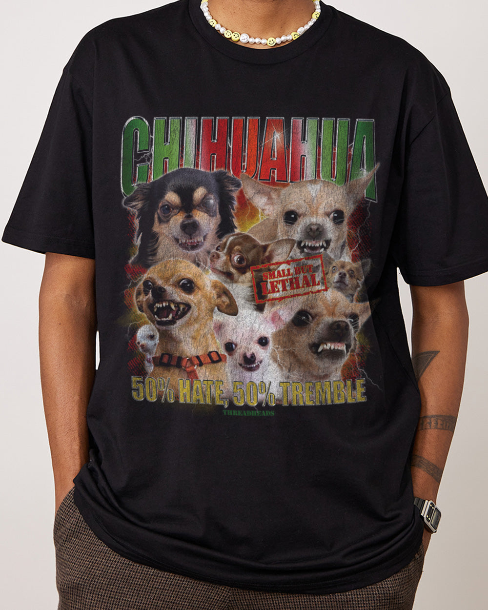 The Chihuahua T-Shirt Europe Online #colour_black