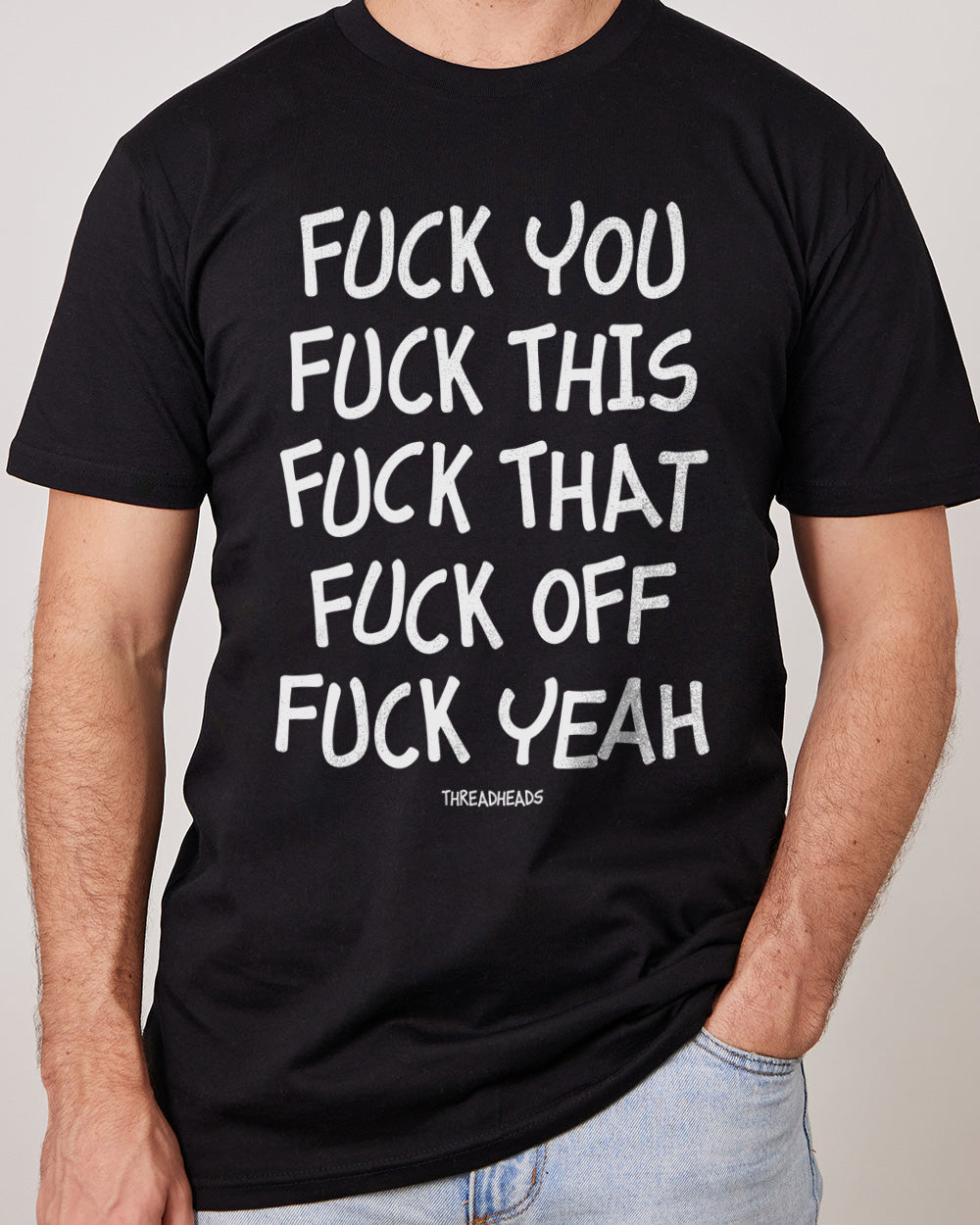 The Fuck T-Shirt Europe Online #colour_black
