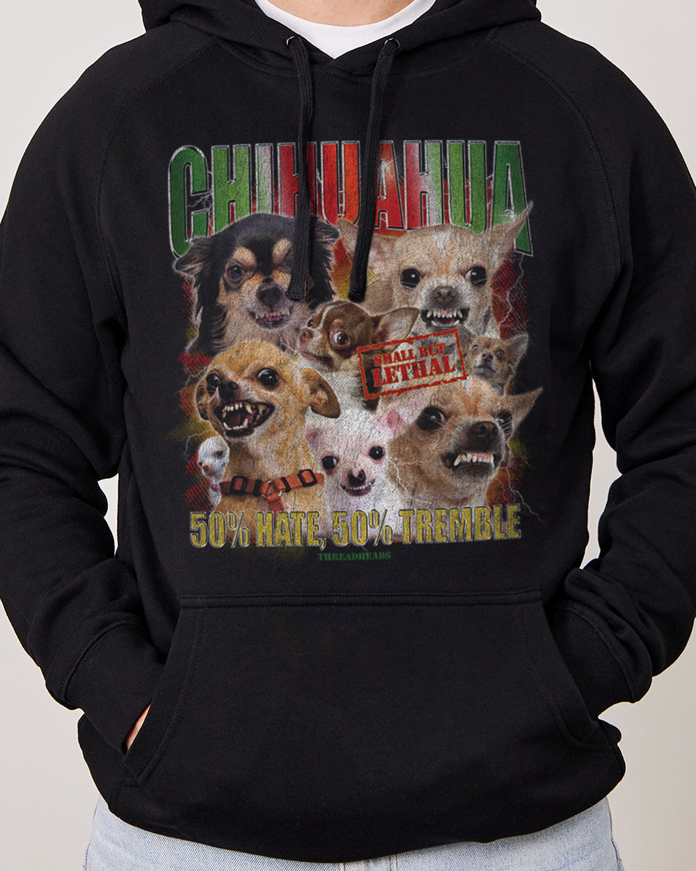 The Chihuahua Hoodie Europe Online #colour_black