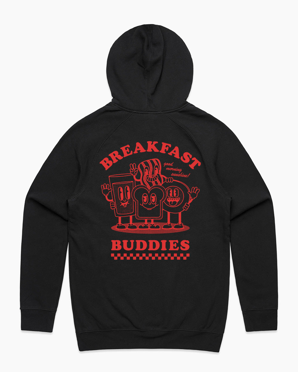 Breakfast Buddies Hoodie Australia Online #colour_black