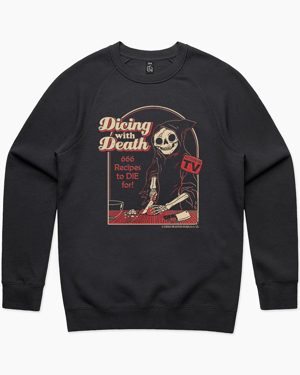 Dicing With Death Sweater Europe Online #colour_black