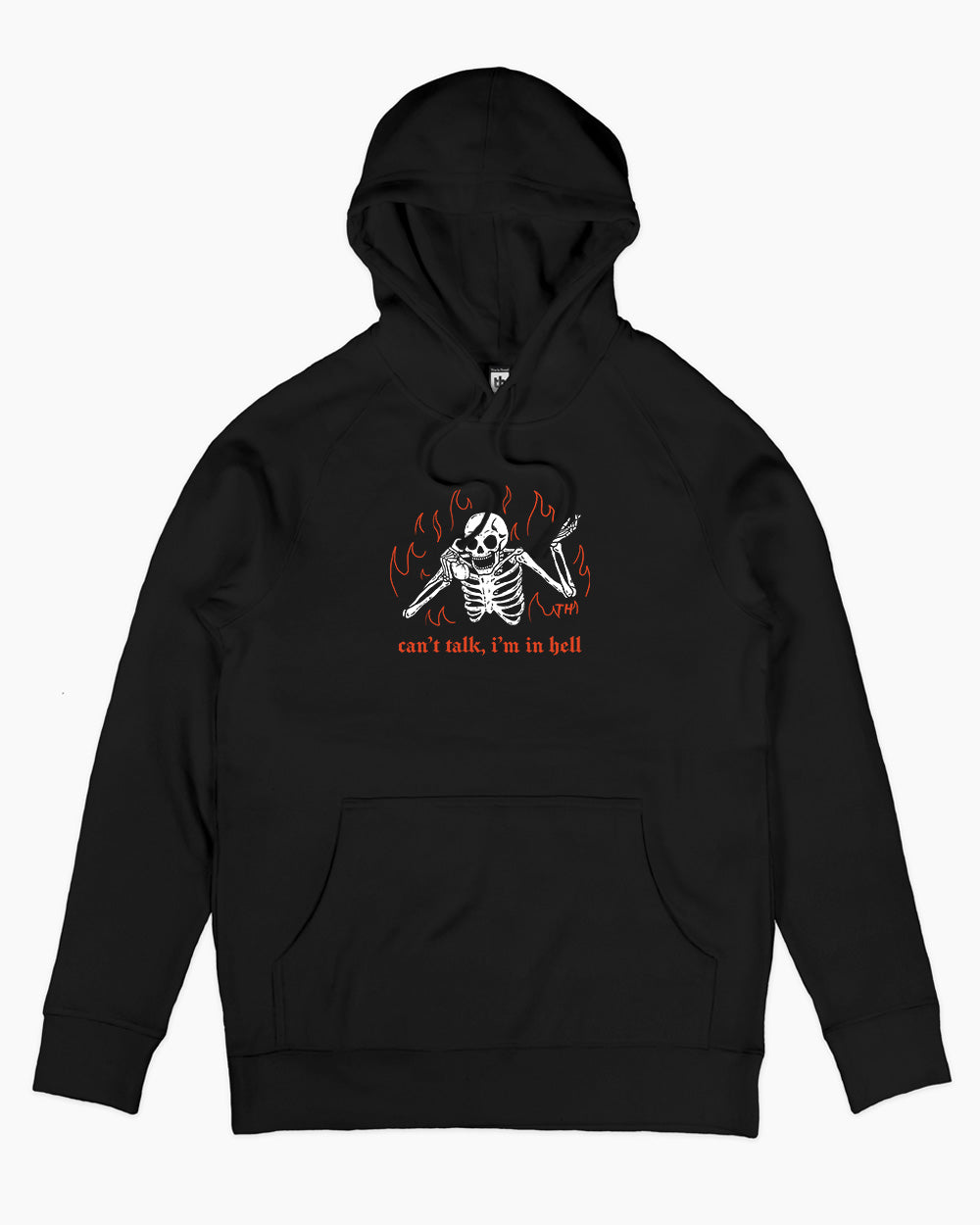 Can't Talk In Hell Hoodie Europe Online #colour_black