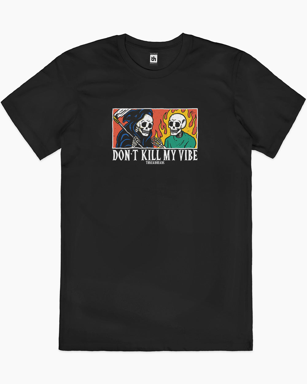 Don't Kill My Vibe T-Shirt Australia Online #colour_black