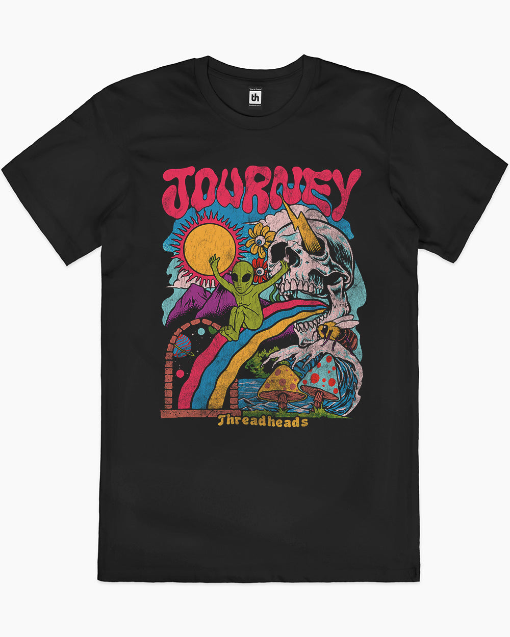 Journey T-Shirt Europe Online #colour_black