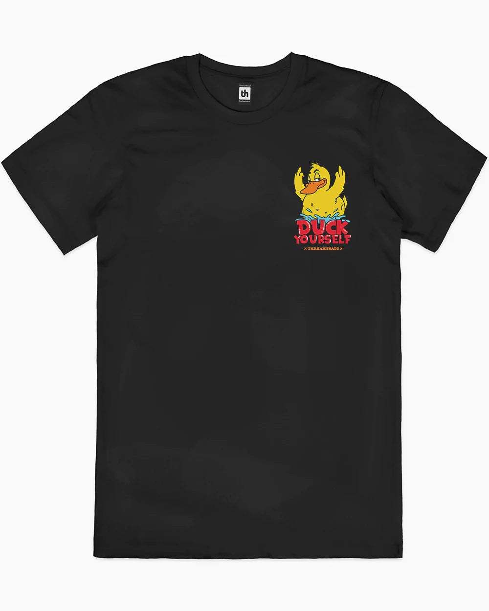Duck Yourself T-Shirt Australia Online #colour_black