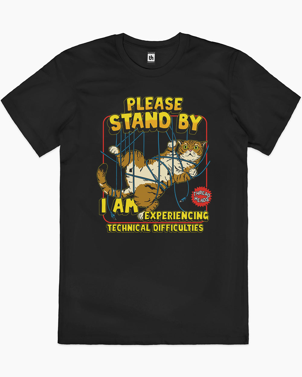 Technical Difficulties T-Shirt Europe Online #colour_black
