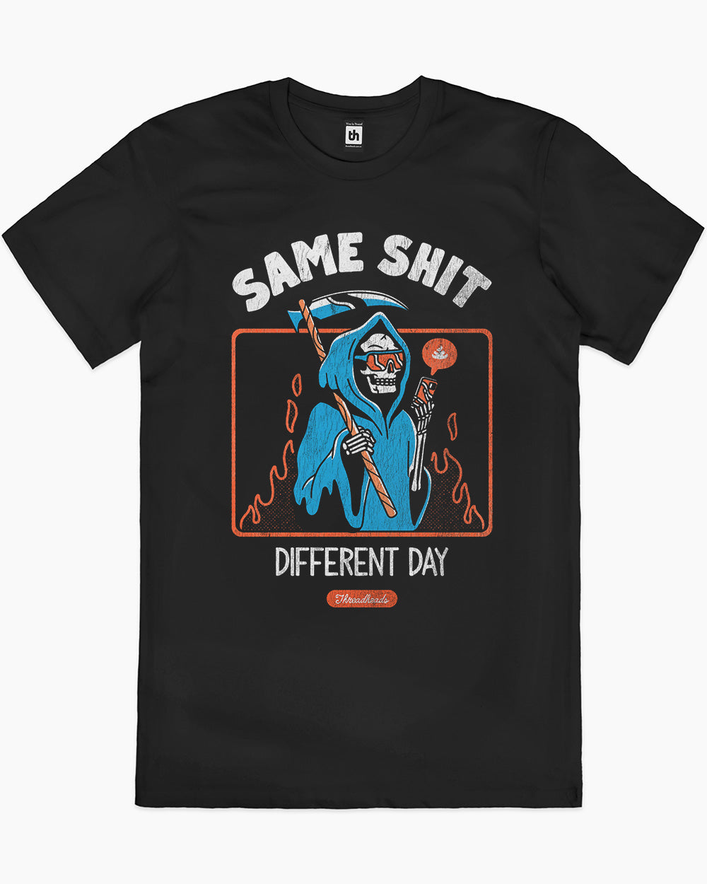 Same Shit Different Day T-Shirt Europe Online #colour_black