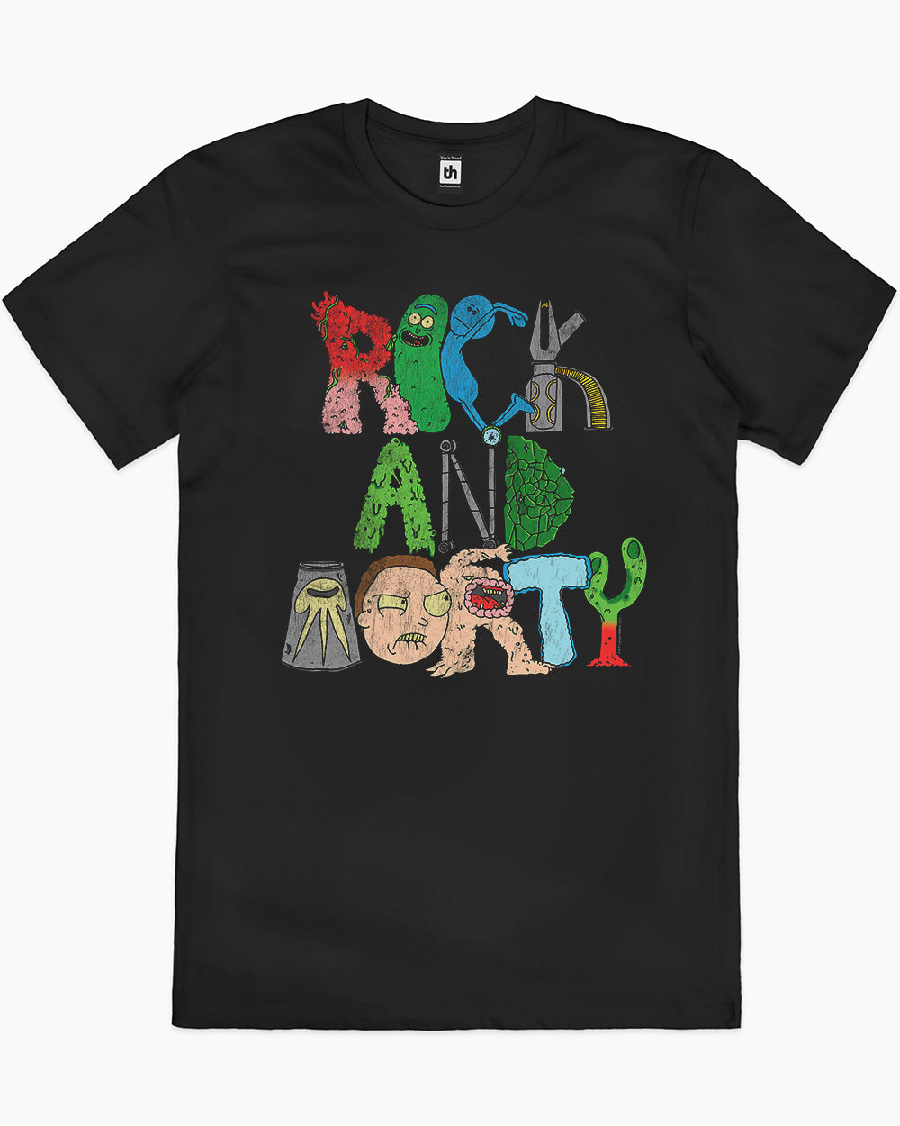 Rick and Morty Thingys T-Shirt Europe Online #colour_black