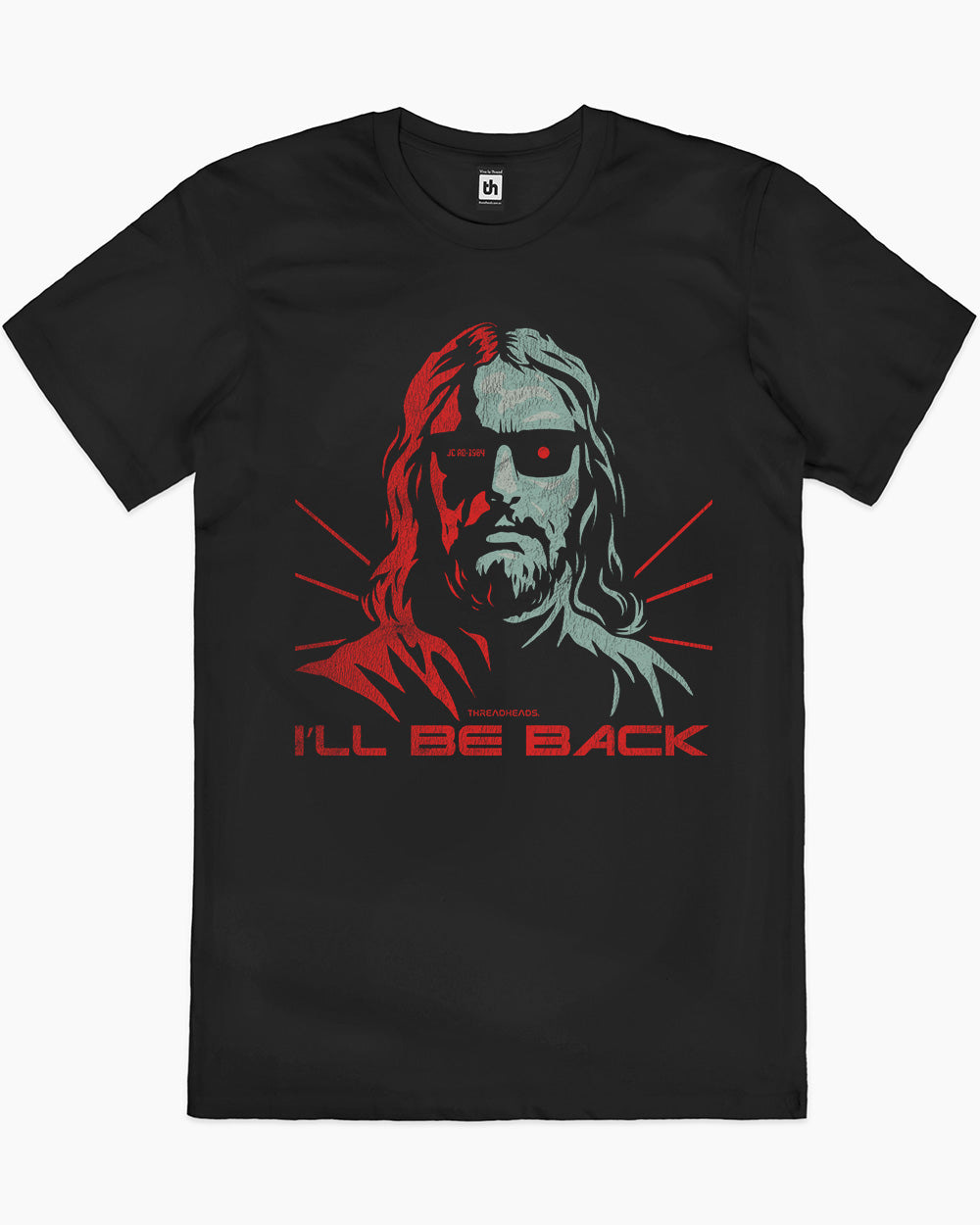 I'll Be Back Jesus T-Shirt Europe Online #colour_black