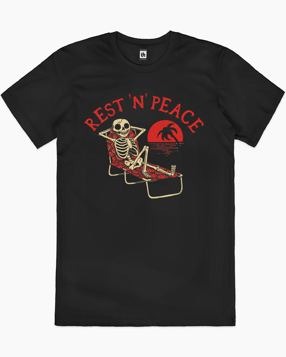 Rest N Peace T-Shirt Europe Online #colour_black