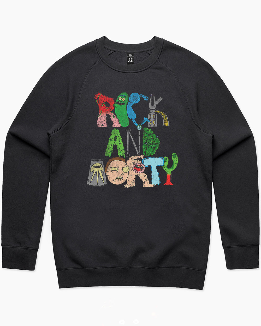 Rick and Morty Thingys Sweater Europe Online #colour_black