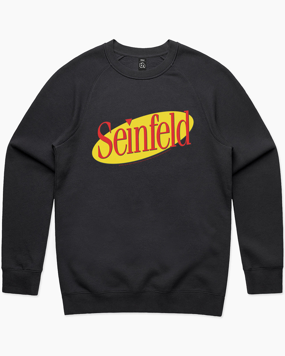 Seinfeld Logo Jumper Europe Online #colour_black