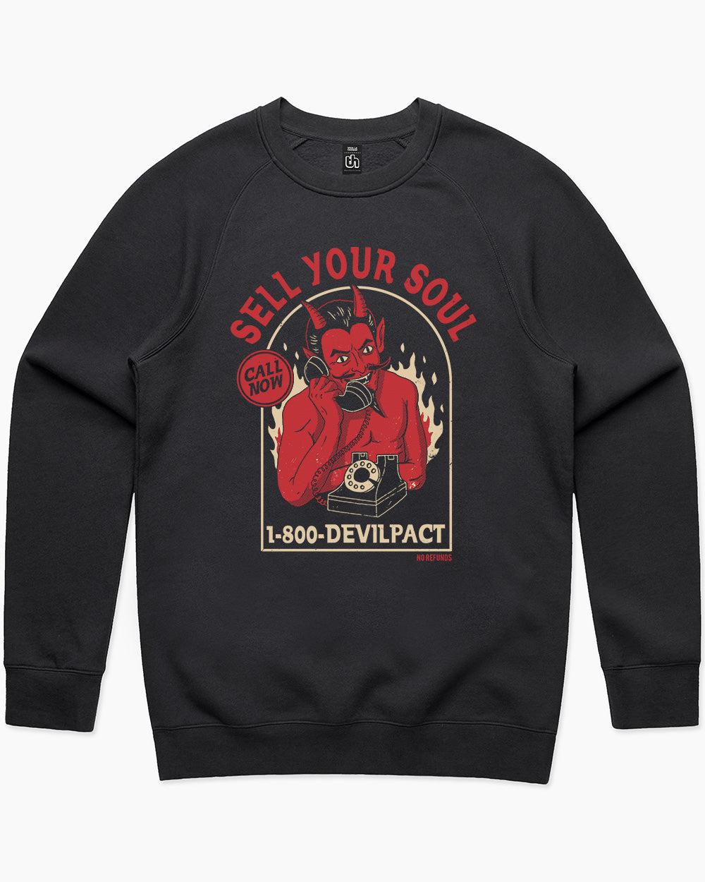 Sell Your Soul Sweater Europe Online #colour_black