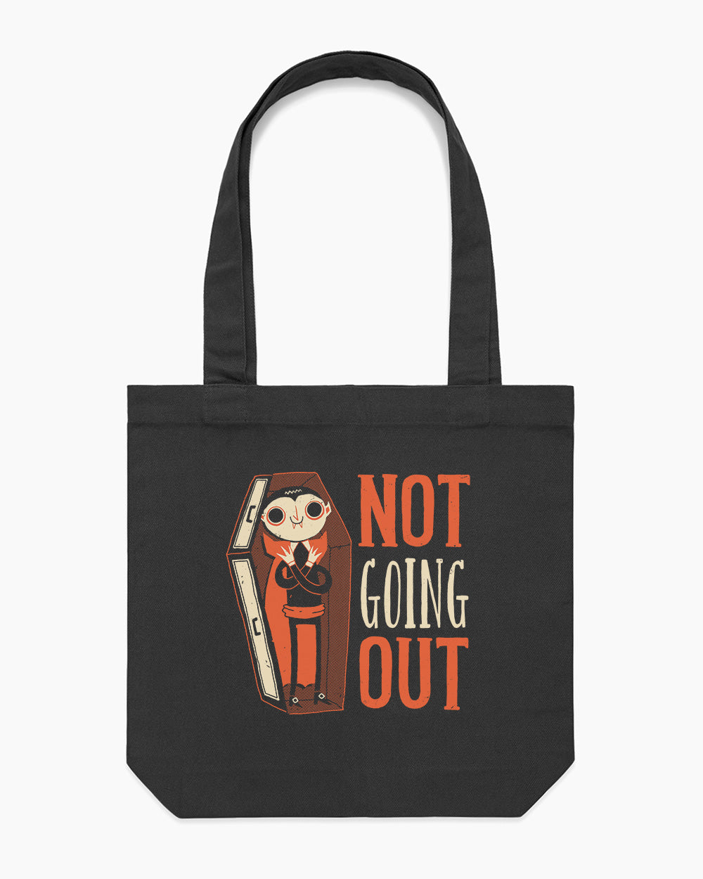 Not Going Out Tote Bag Europe Online #colour_black