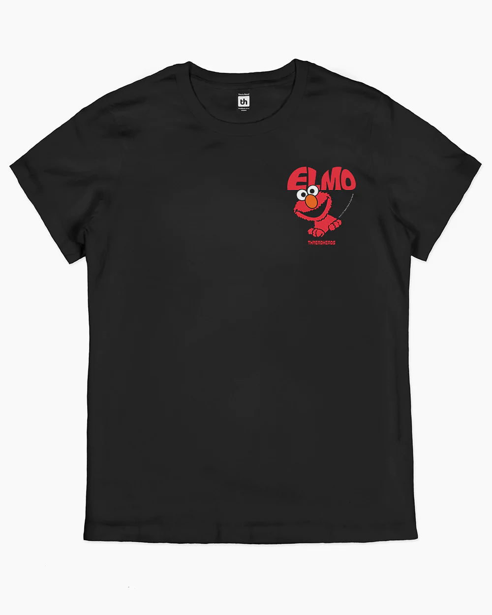 Elmo Face T-Shirt Australia Online #colour_black