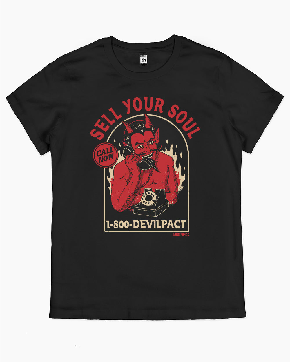 Sell Your Soul T-Shirt Australia Online #colour_black