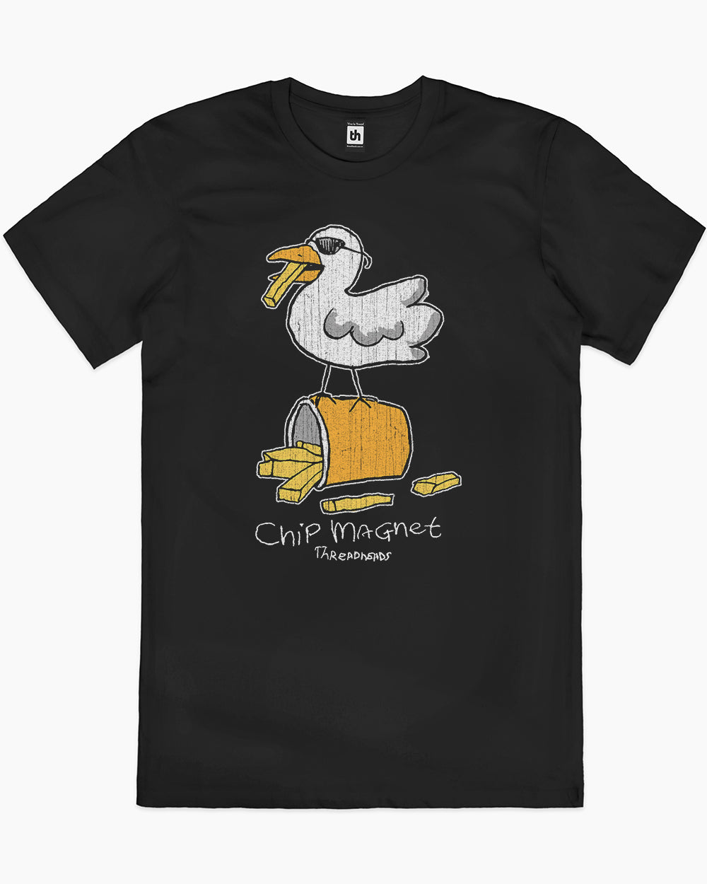 Chip Magnet T-Shirt Europe Online #colour_black