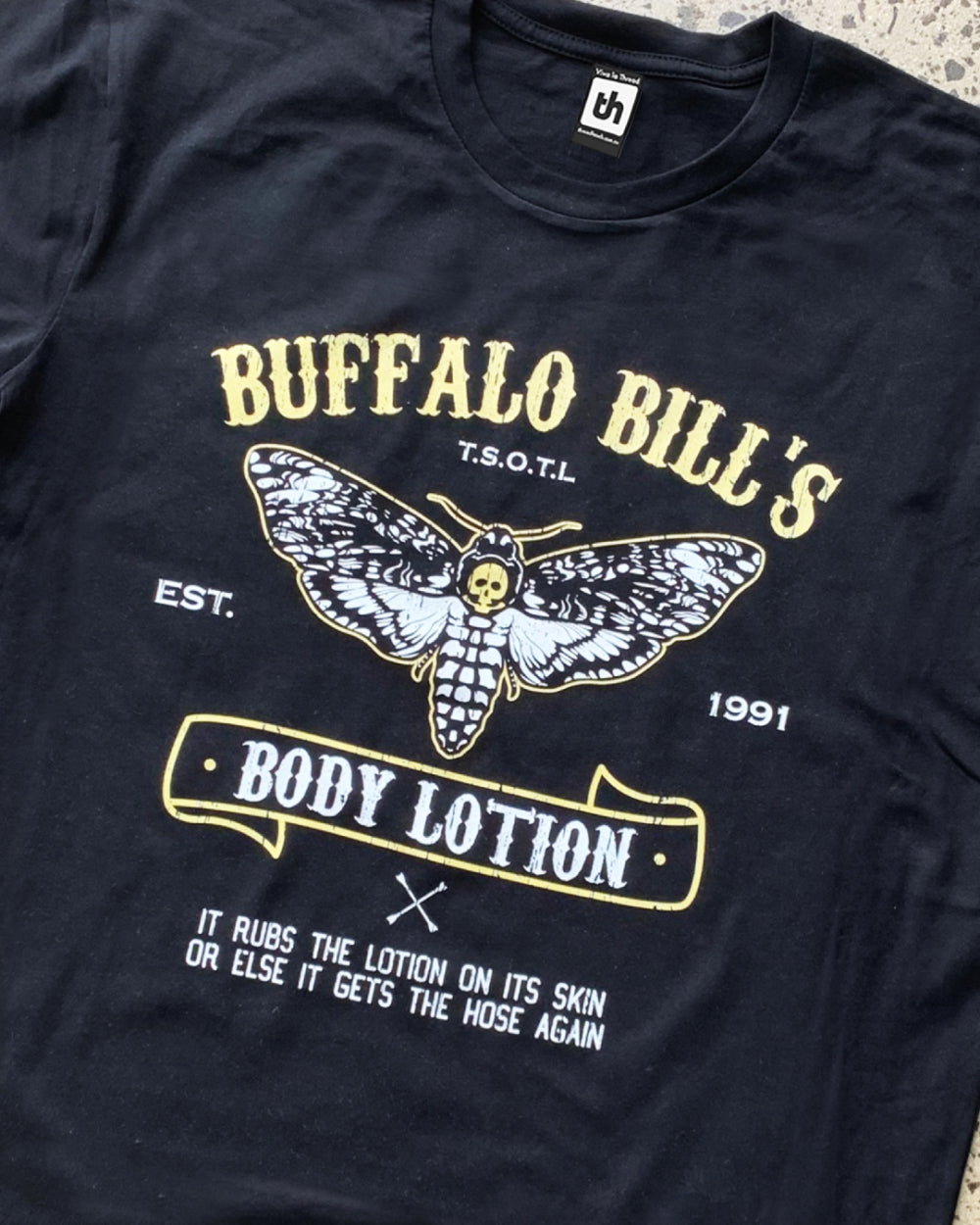 Buffalo Bill's Rubbing Lotion T-Shirt Europe Online #colour_black