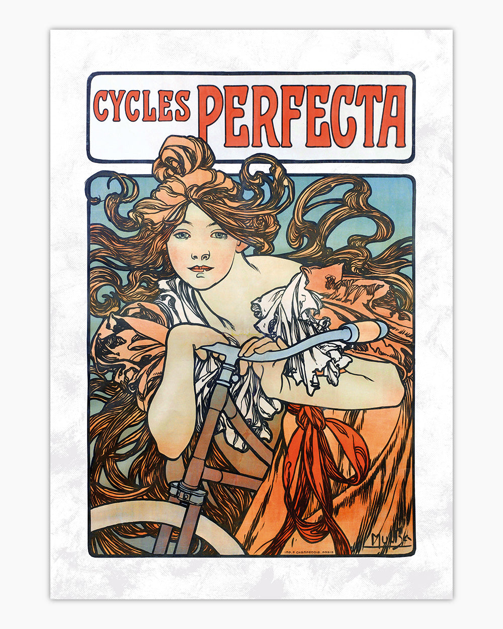 Cycles Perfecta Art Print | Wall Art