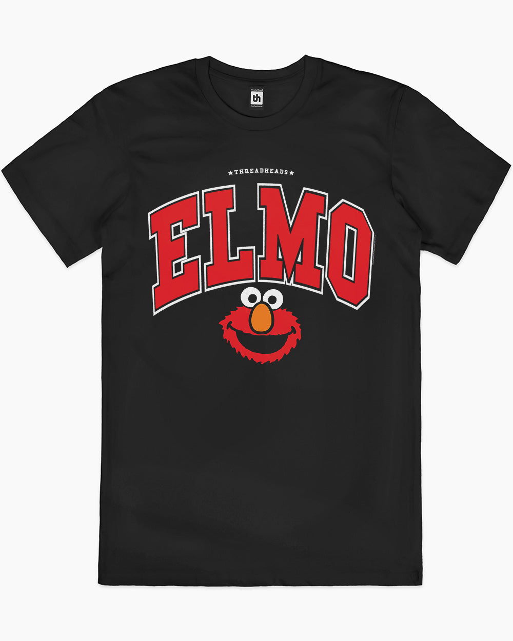 Elmo College T-Shirt Australia Online #colour_black