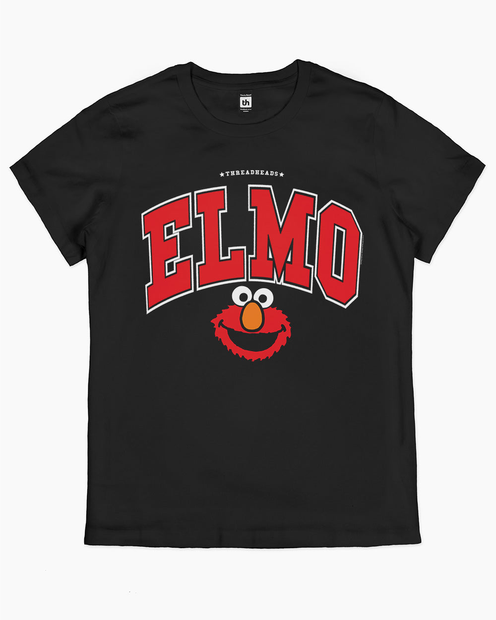 Elmo College T-Shirt Australia Online #colour_black