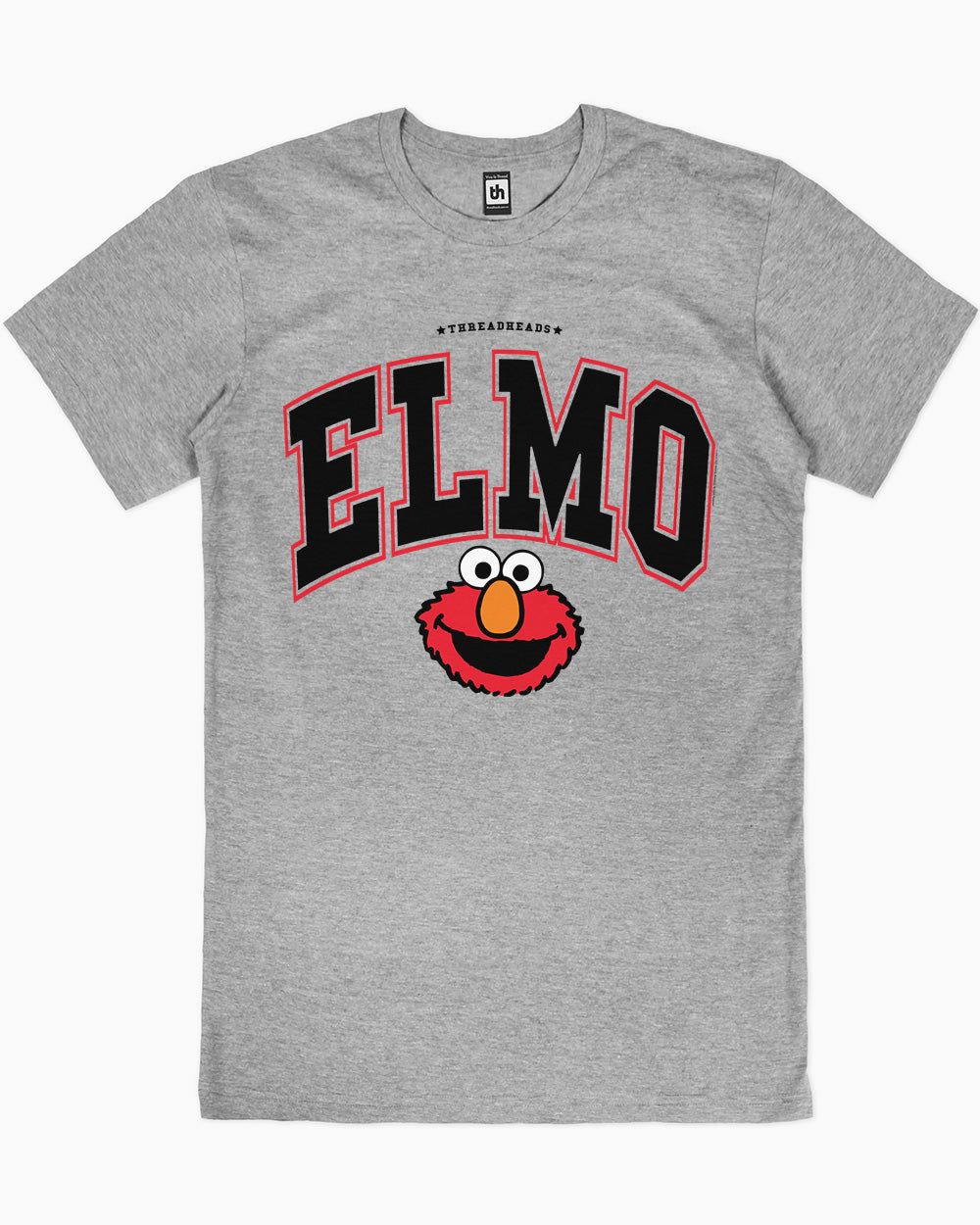 Elmo College T-Shirt Australia Online #colour_grey