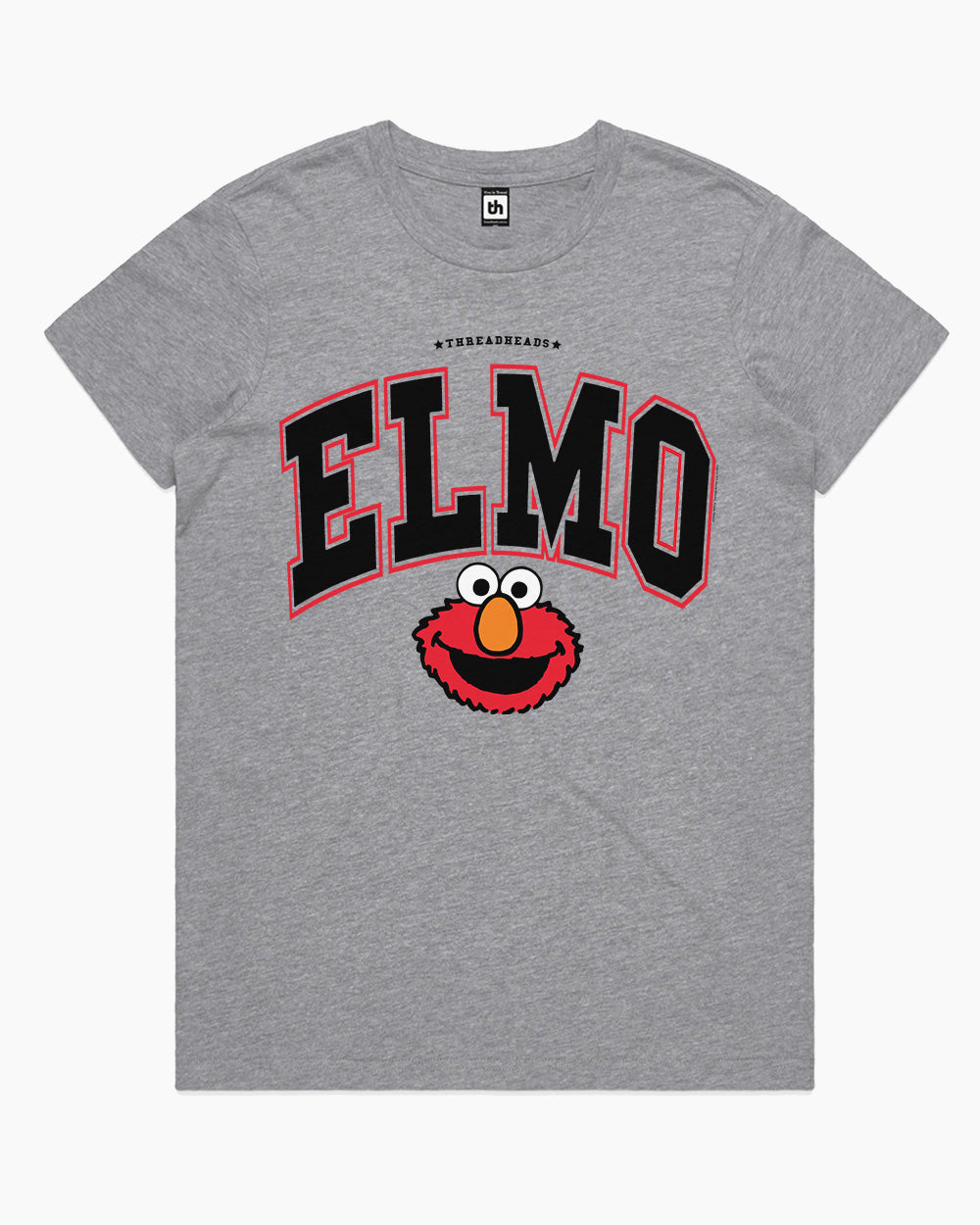 Elmo College T-Shirt Australia Online #colour_grey