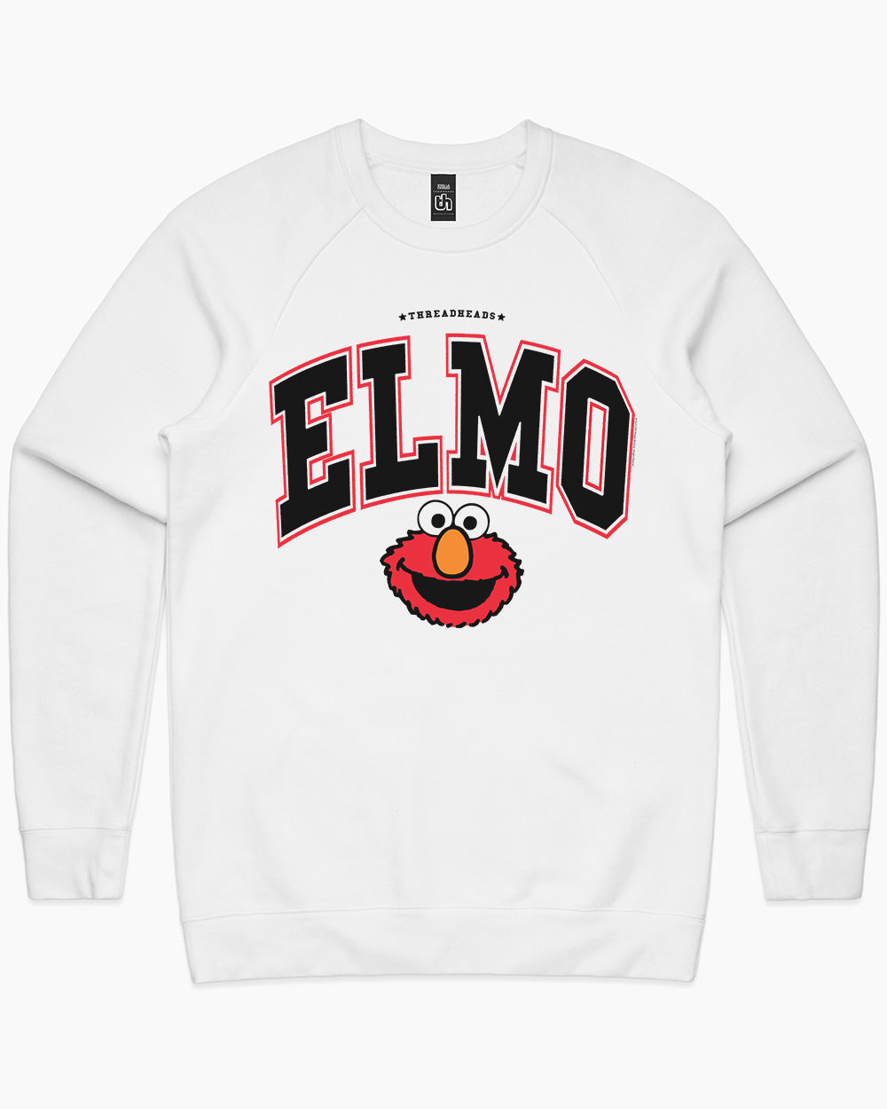 Elmo College Sweater Australia Online #colour_white