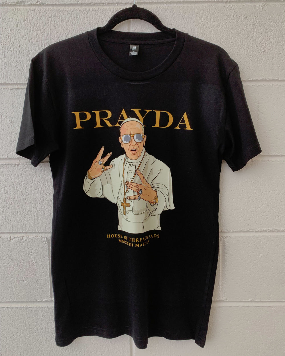 Prayda T-Shirt Australia Online #colour_black