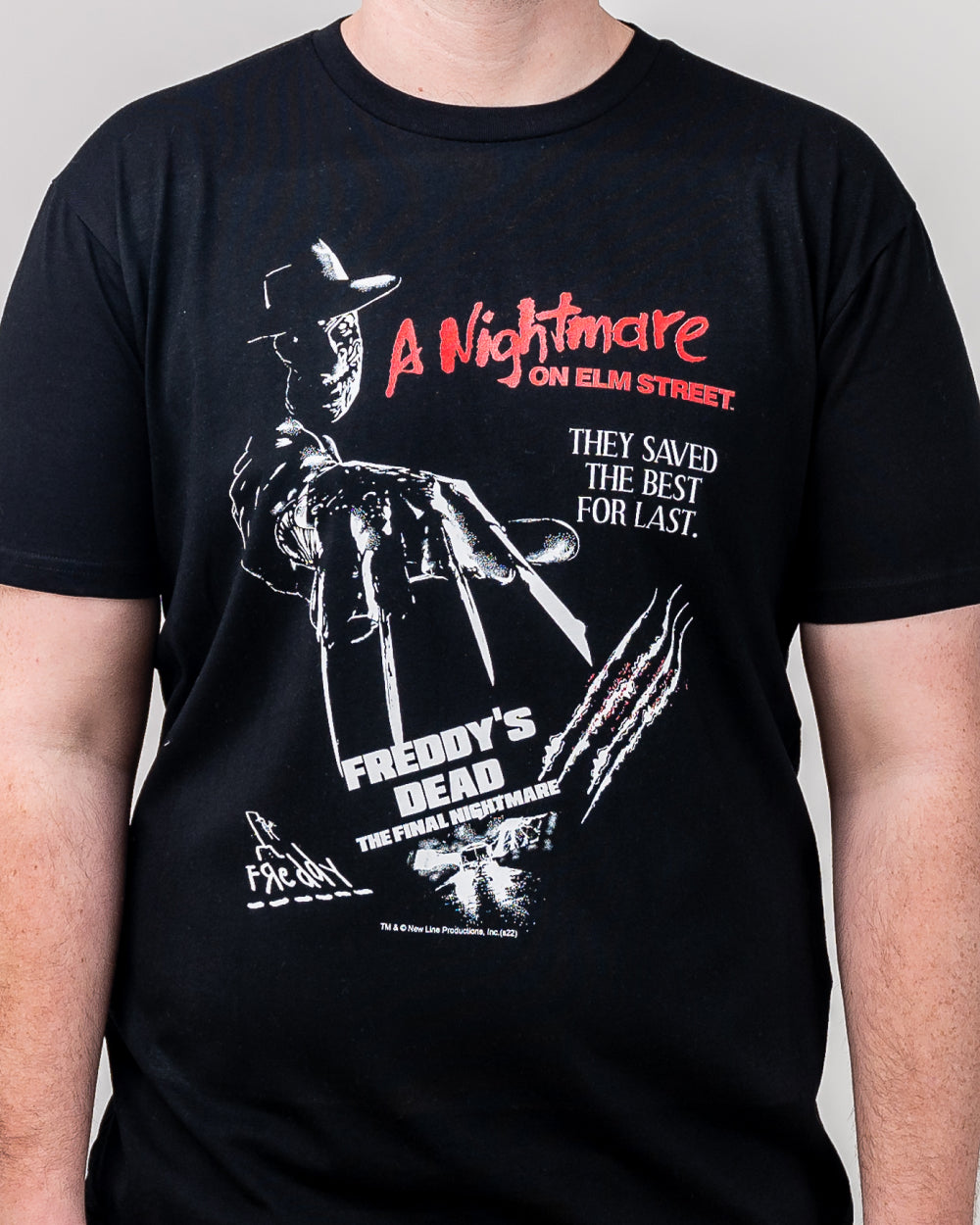 The Final Nightmare T-Shirt Europe Online #colour_black