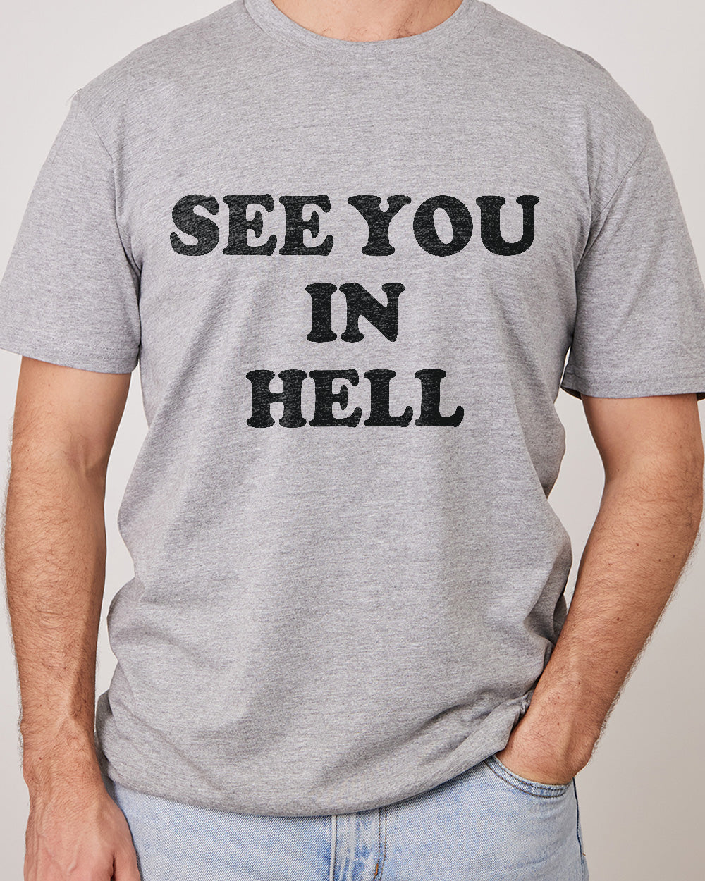 See You in Hell T-Shirt Europe Online #colour_grey