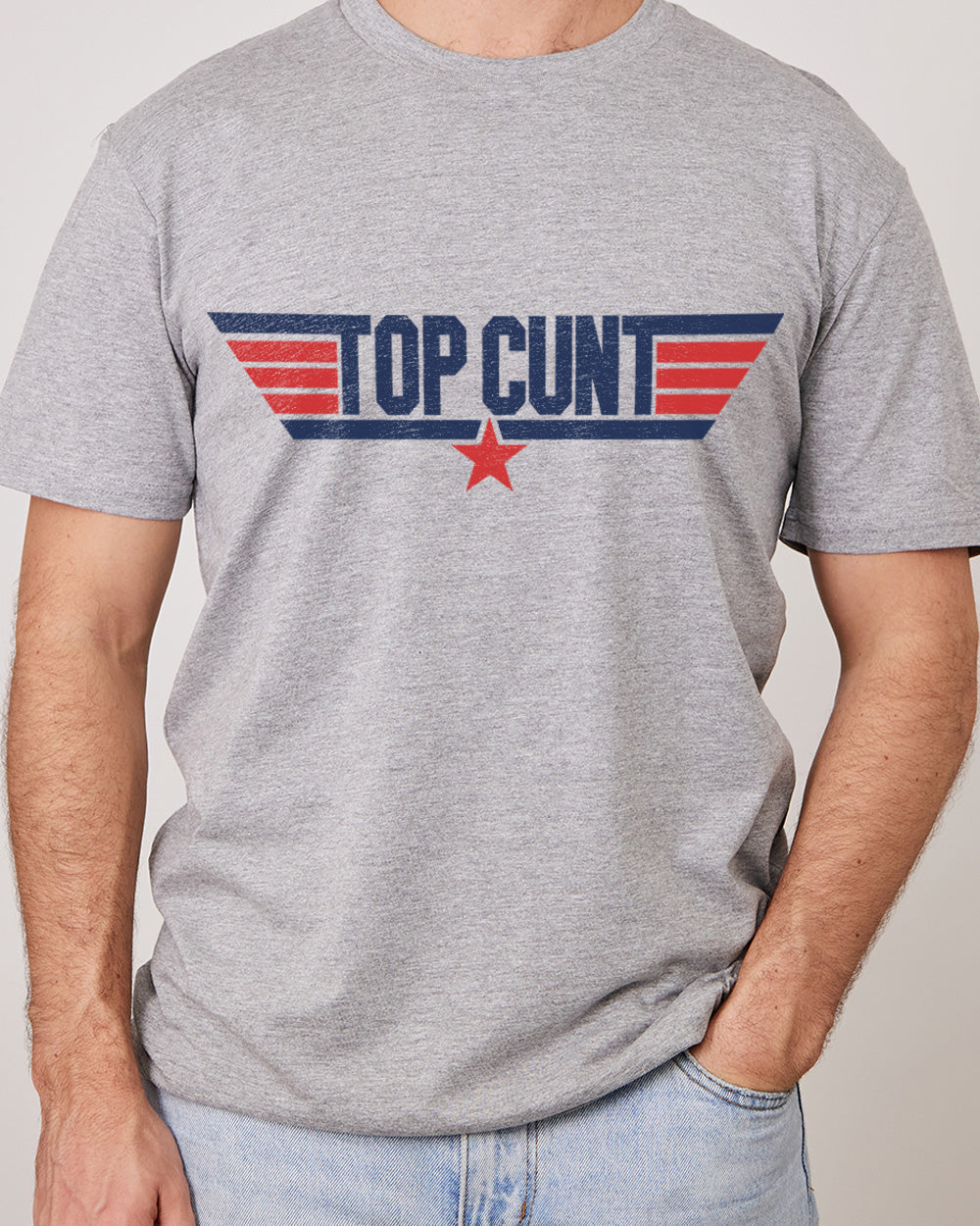 Top Cunt T-Shirt Europe Online #colour_grey