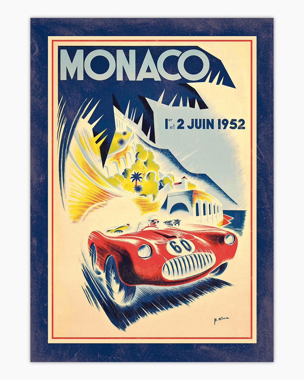 Monaco GP Art Print | Wall Art