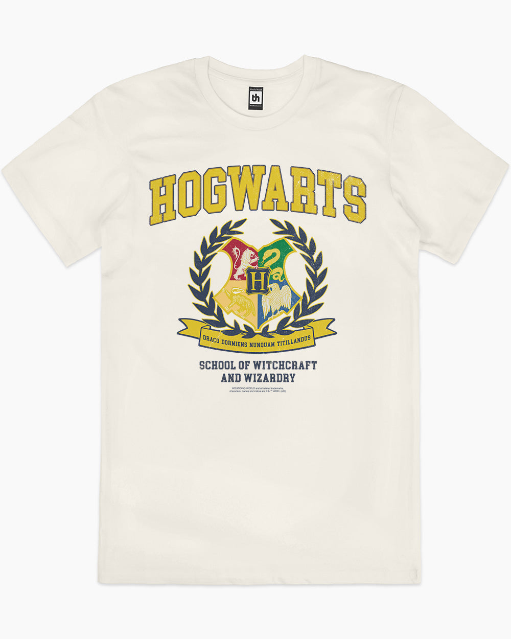 Hogwarts College T-Shirt Australia Online #colour_natural