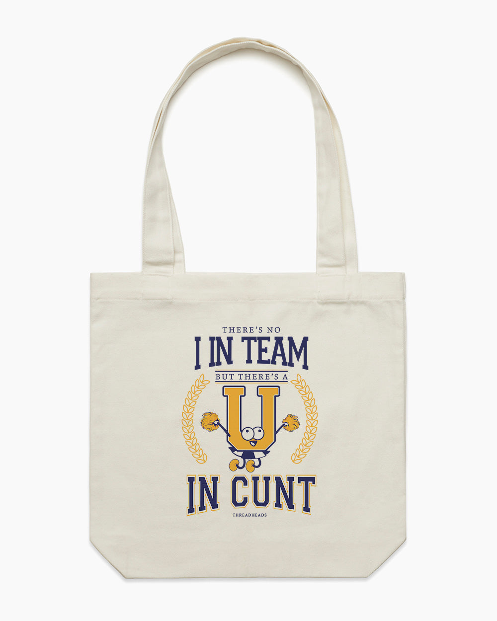 There's No 'I' In Team Tote Bag Europe Online #colour_natural