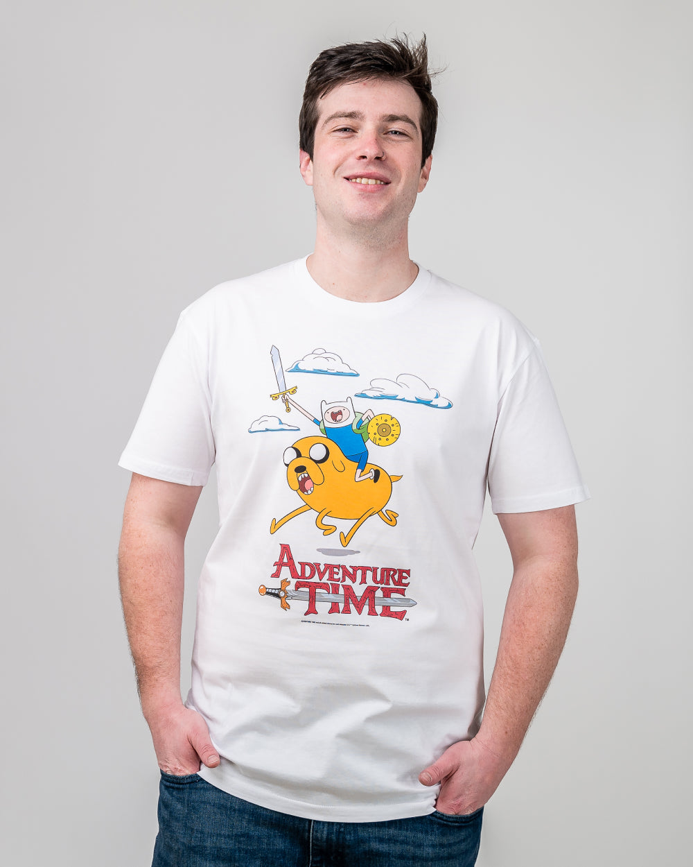 Adventure Time T-Shirt Europe Online #colour_white