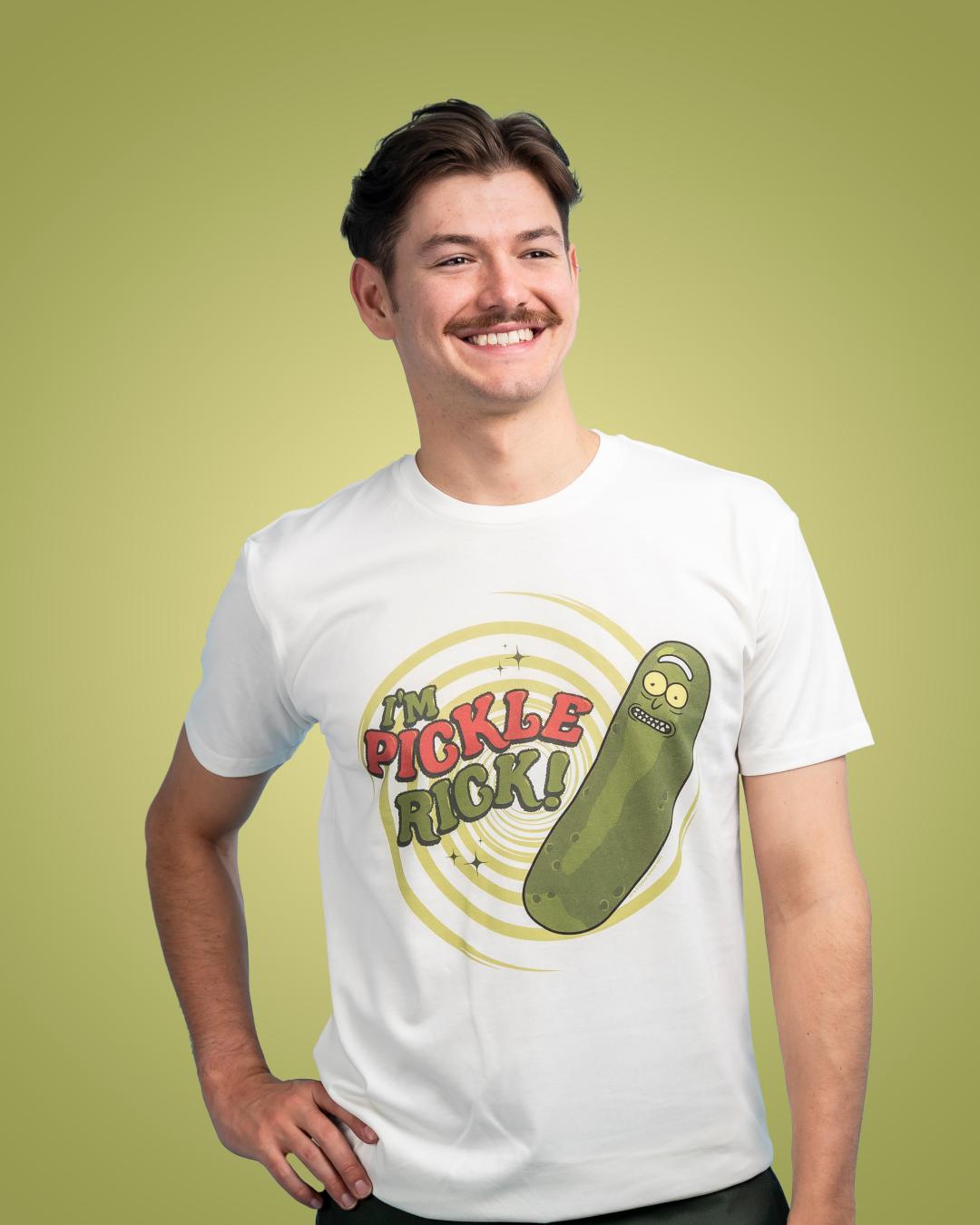 Pickle Rick T-Shirt Europe Online #colour_natural