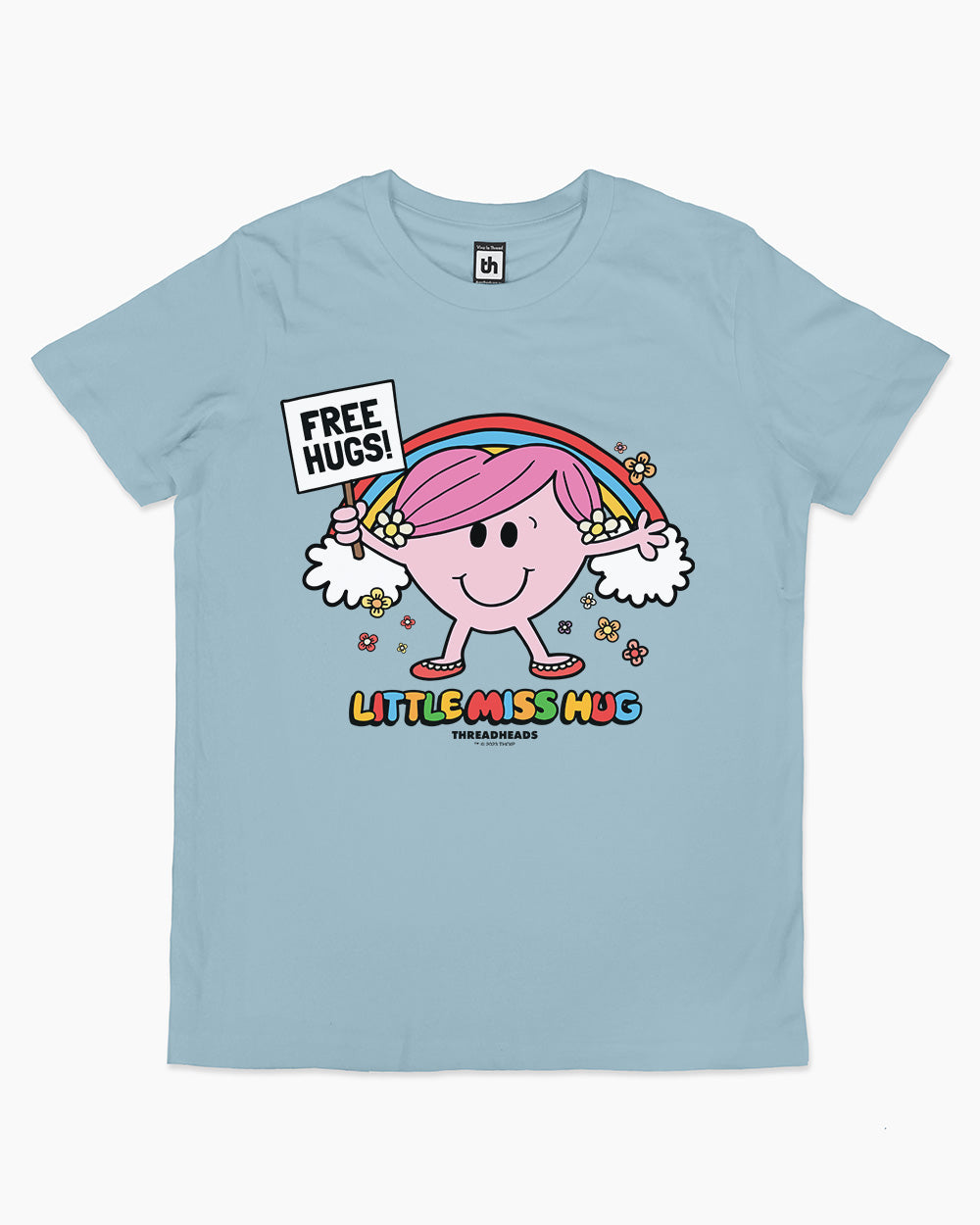 Little Miss Hug Kids T-Shirt Europe Online #colour_pale blue