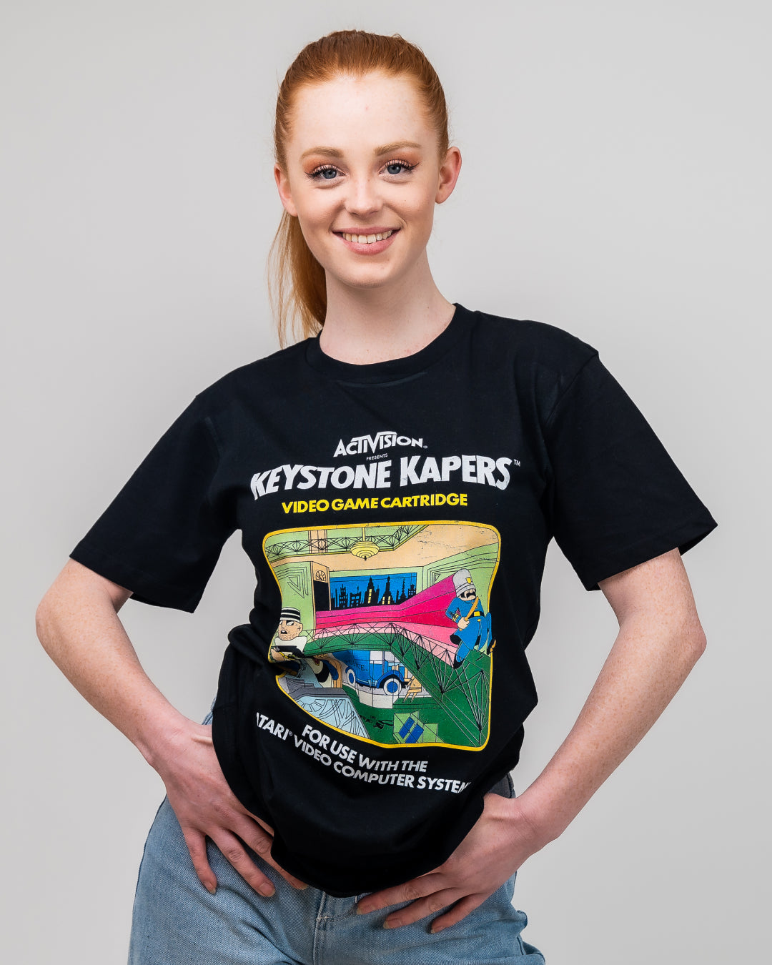Keystone Kapers Vintage T-Shirt Europe Online #colour_black