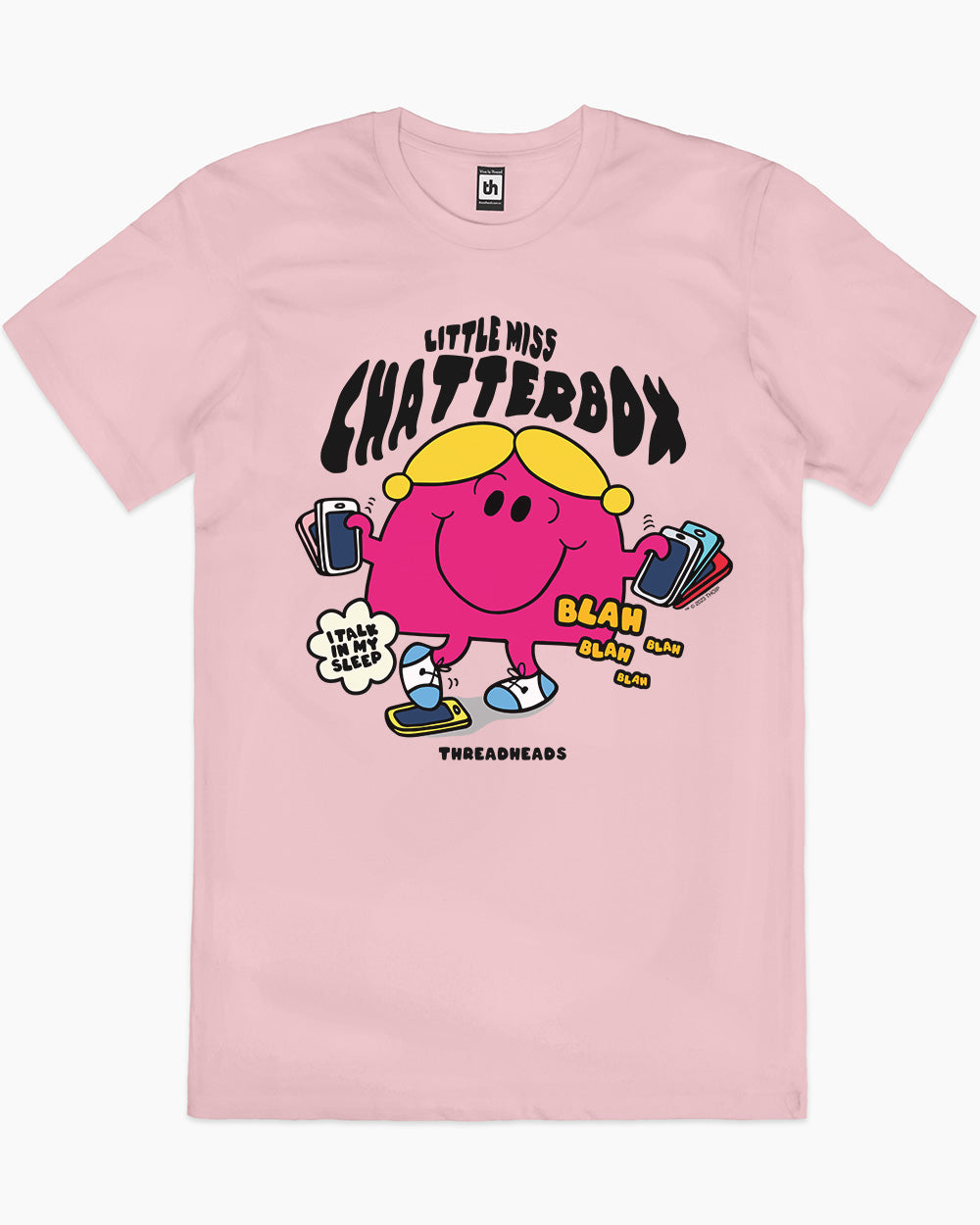 Little Miss Chatterbox T-Shirt Europe Online #colour_pink