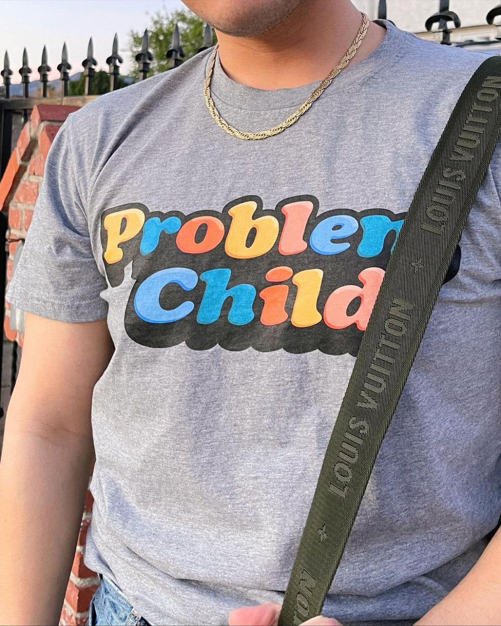 Problem Child T-Shirt Europe Online #colour_grey