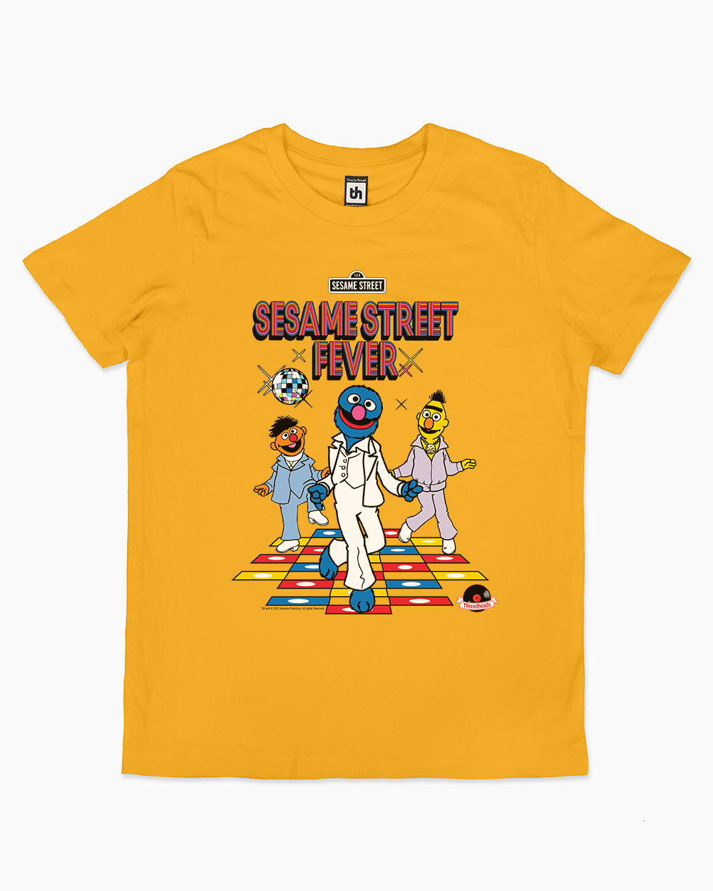 Sesame Street Fever Kids T-Shirt Australia Online #colour_yellow