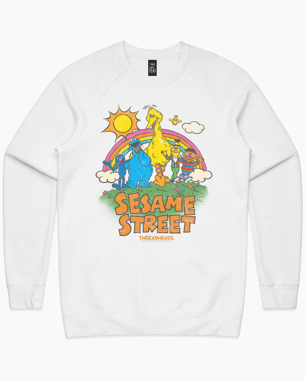 Sesame Street Sunny Days Sweater Australia Online #colour_white