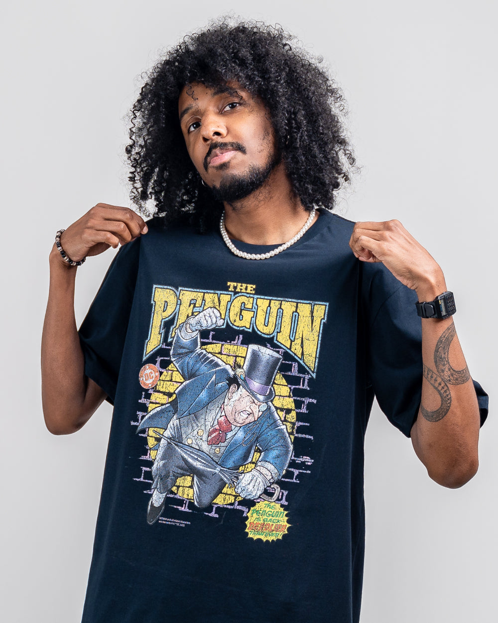 The Penguin T-Shirt Australia Online #colour_black